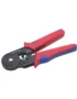 HSC8 6-6A ratchet ferrule crimping tool 0.25-6mm² hexagonal crimp ergonomic dual-color handle professional electrical crimper for wire end ferrules