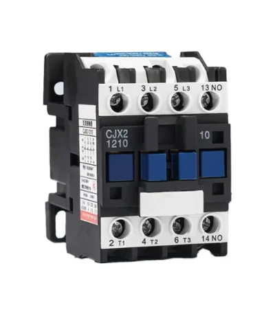LVMA CJX2 series 3P AC magnetic contactor 9A to 95A silver alloy contact pure copper coil DIN rail mount for 3-phase motor control