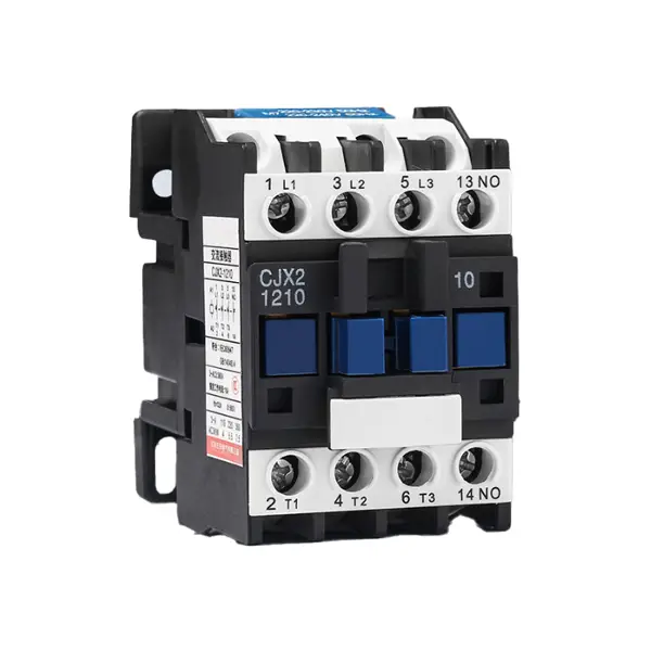 LVMA CJX2 series 3P AC magnetic contactor 9A to 95A silver alloy contact pure copper coil DIN rail mount for 3-phase motor control