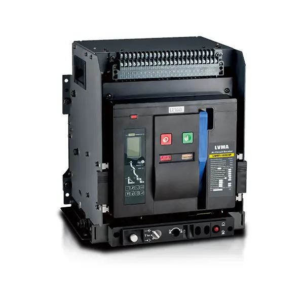 LVMA LMW1-1600 4P intelligent drawout air circuit breaker microprocessor controller 1600A ACB for low voltage switchgear main incoming