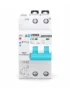 LVMA TOQCB2-80 WiFi smart circuit breaker 2P 63A 10kA app remote control DIN rail smart MCB with status indicator