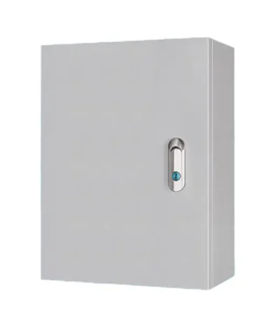 LVMA indoor wall mount cold rolled steel electrical distribution box lockable plane latch powder coated indoor power distribution enclosure